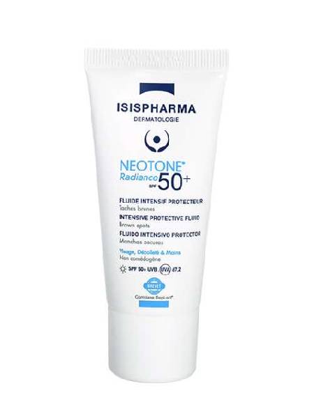 Isis Pharma Neotone Radiance SPF 50+<br>کرێمی دژە خۆر و دژە پڵە